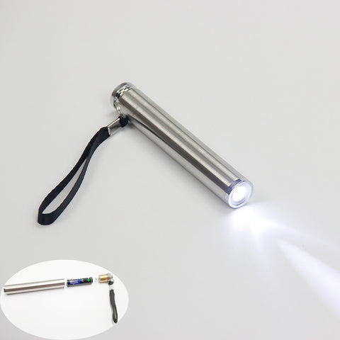 Mini Led Stainless Steel Keychain Keylight