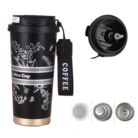Double Opening Stainless Tumbler