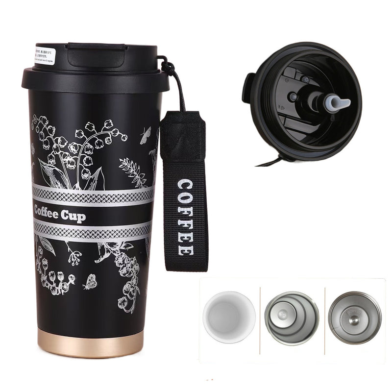 Double Opening Stainless Tumbler