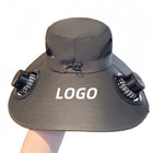 Solar Fan Hat Outdoor Fishing Sun Hat Rechargeable Model