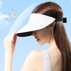 Traceless Sun Visor Hat Stereoscopic Big Brim Cap