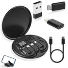 All-In-One Digital Accessory Case and Lanyard Case