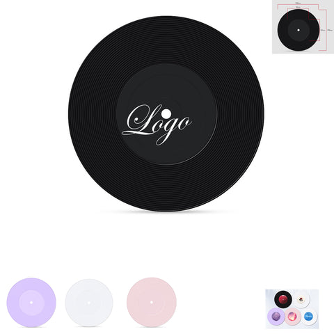 Retro Vinyl Record Coasters