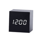 Wood Voice-Controlled Silent Electronic Clock