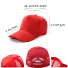 5 Panel Foam Mesh Back Trucker Hat/ Baseball Cap