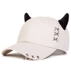 Safety Pin Metal Ring Baseball Cap