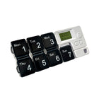 4Alarms+1Timer 7-Grid Intelligent Electronic Medicine Box