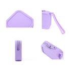 Portable Silicone Square Makeup Storage Bag