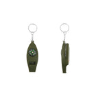 Multifunctional Whistle W/Compass Thermometer Magnifier