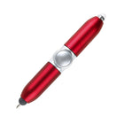 Twist Action Ballpoint Pen With Light