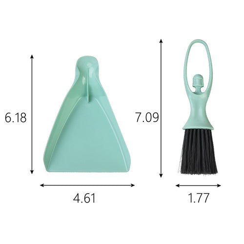 Desk Cleaning Brush With Dustpan Set