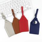 Pu Luggage Tag With Air Tag Holder