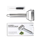 Stainless Steel Double Head Peeler Grater