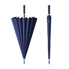 16 Bone Long Handle Automatic Umbrella