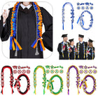 Graduation Ribbon Lei Necklace For Celebration