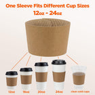 Eco Kraft Coffee Cup Sleeve