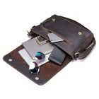 Vintage Crazy Horse Cowhide Crossbody Bag