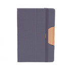 Leather Covered Journal Notebook With Phone Stand