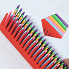 Plastic Hair Detangling Wide-Toothed Comb