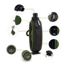 20 Oz Portable Collapsible Silicone Water Bottle