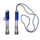 5 inch LED Light-Up Black Ink Pen With Necklace