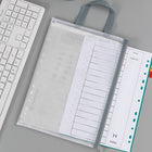 A4 Transparent File Bag