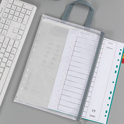 A4 Transparent File Bag