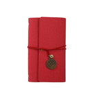 A6 Loose-Leaf Notebook With Binding Straps