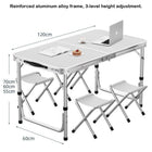 Aluminum Folding Table Set