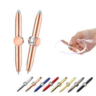 Metal Fidget Spinner Pen With LED Light