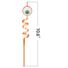 10Inch Hard Reusable Plastic Halloween Straws