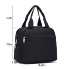 Insulated Reusable Lunch Bag With Front Pocket