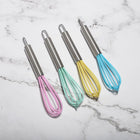 6-Inch Stainless Steel Mini Manual Egg Whisk