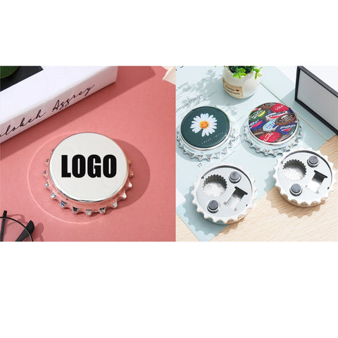 Magnetic Refrigerator Sticker Bottle Opener