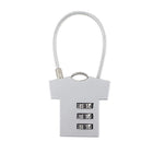 Novelty Shirt-Shaped Combination Lock