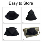 Bucket Hat Cotton Summer Cap
