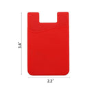 Silicone Cell Phone Card Holder