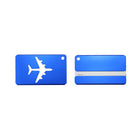 Airplane Aluminum Luggage Tag