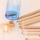 12 Colored Pencils In Tube W/Sharpener