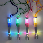 5 inch LED Light-Up Black Ink Pen With Necklace