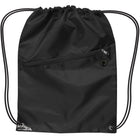 Nylon Zippered Drawstring Backpack