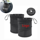 Double-Layer Oxford Car Trash Can & Storage Bin