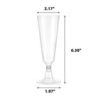 Plastic Champagne Glasses