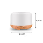 500Ml Ultrasonic Humidifier With Nightlight