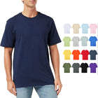 Summer Men'S Workwear Short Sleeve Crew Neck T Shirt