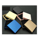 Cardboard Jewelry Boxes With Lids For Necklace Ring Earring Display Box