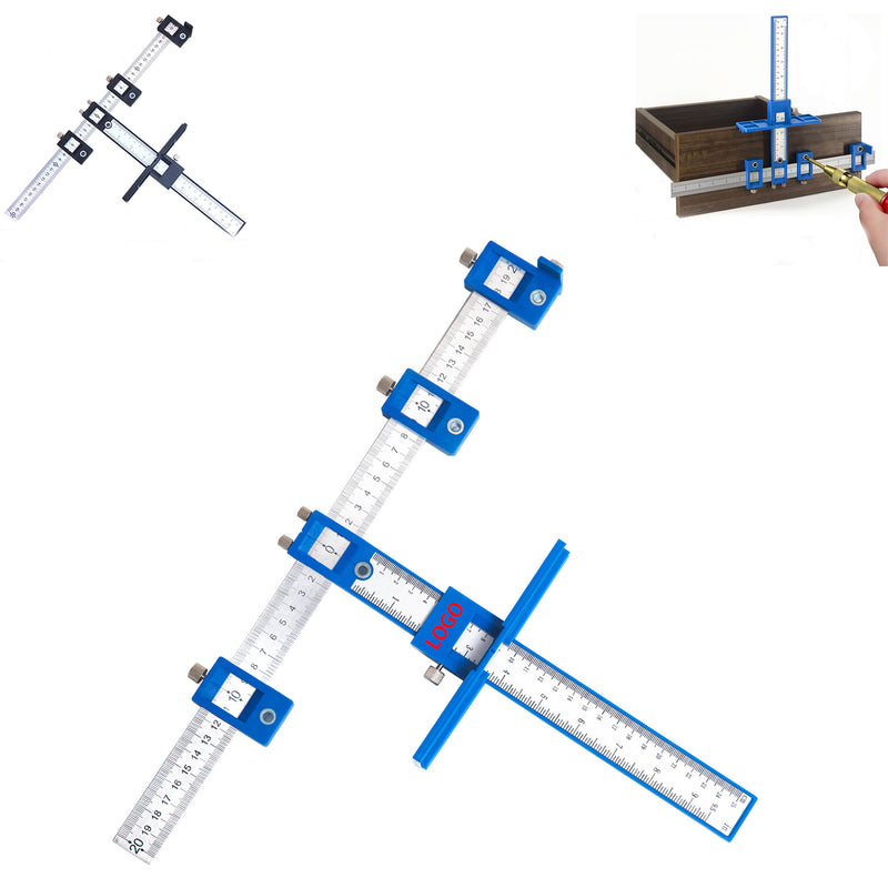 Cabinet Handle Hardware Positioning Fixture