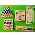 Custom Wooden Peg Game Set 5 Pack