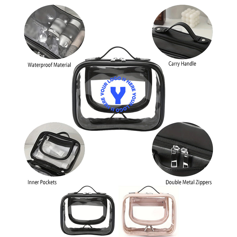 PVC Hanging Transparent Toiletry Bag