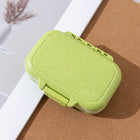 Portable 3-Grid Plastic Pill Box Seal Moisture-Proof
